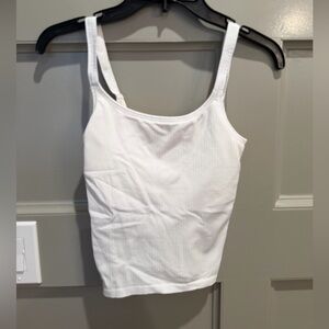 Lululemon ebb to street cropped tank - scoop neck